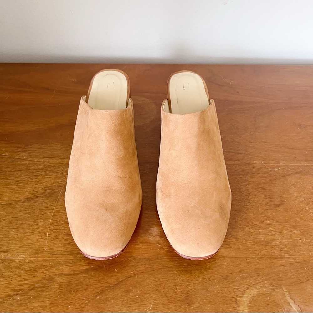 Nisolo Brown Block Heel Mules - Picture 5 of 14